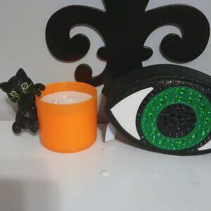 Bath and Body Works Vetiver Glow 3 wick Candle by Patty Hidalgo accessories